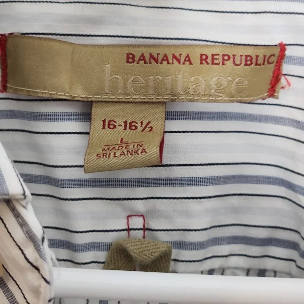 Banana Republic Heritage Men's Dress shirt Size Large